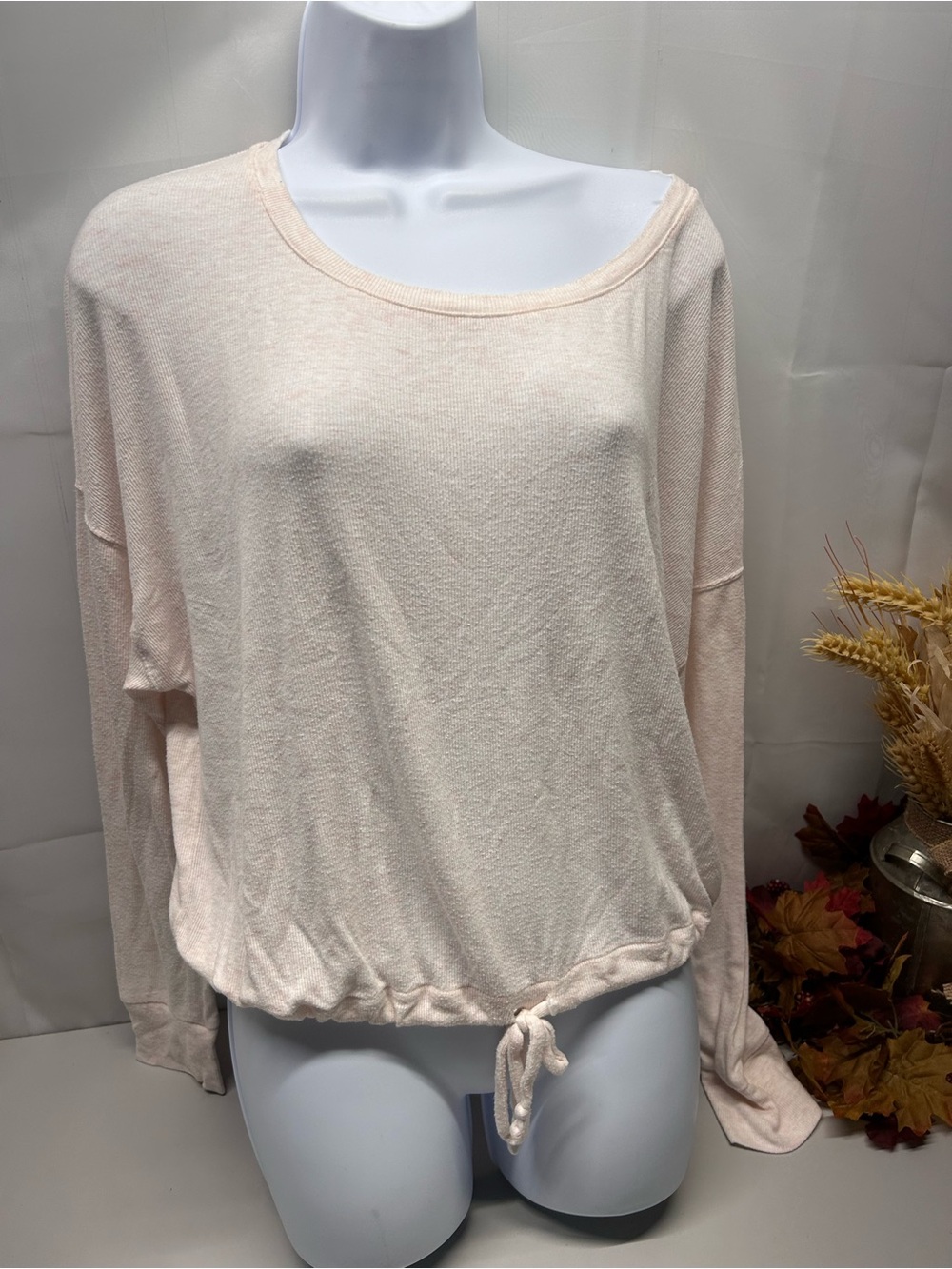 Athleta Light Pink Women's Long Sleeve  Top